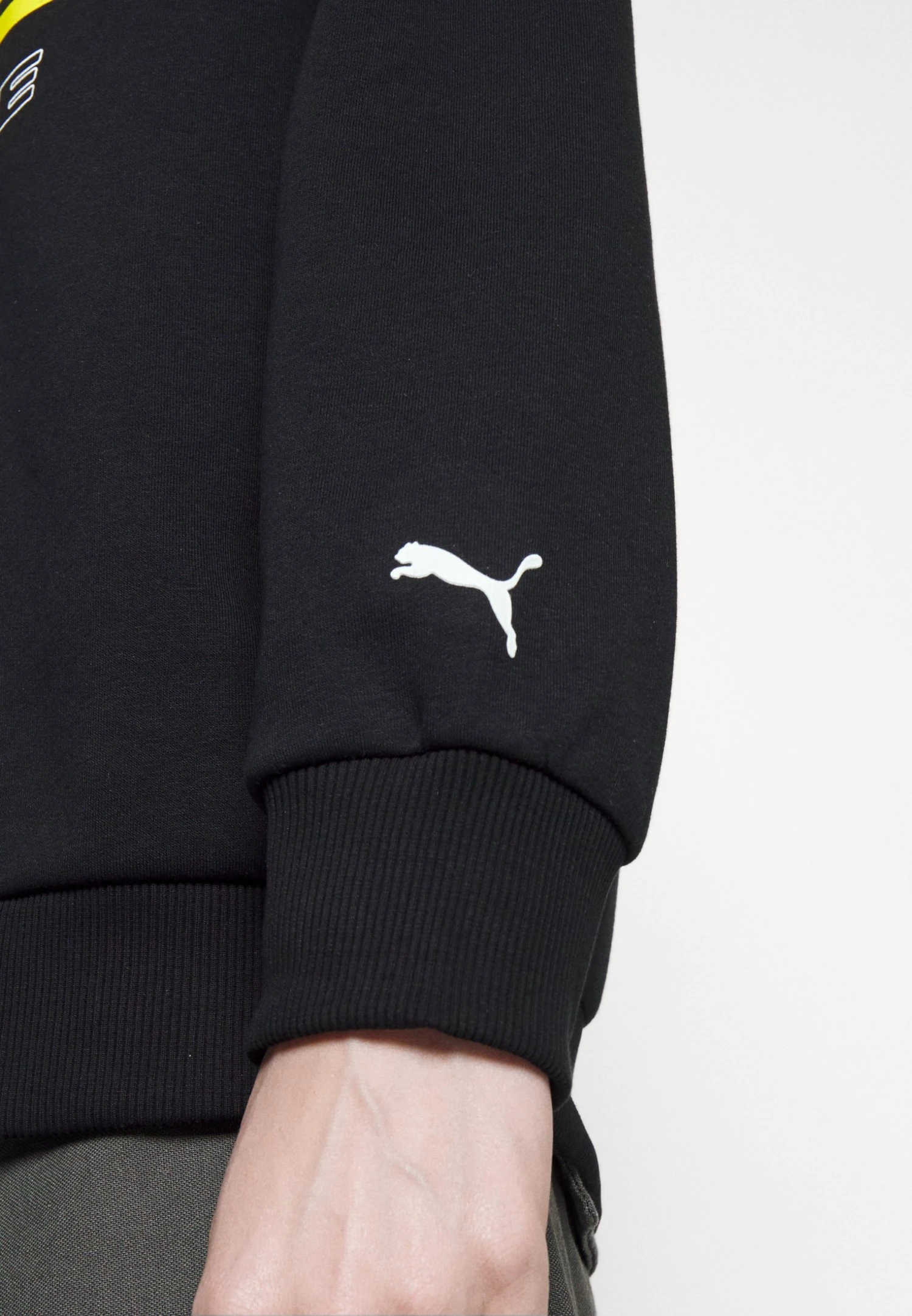 Puma Ferrari Race Big Shield Hoodie - Hoodie - Black 6 Puma Ferrari Race Big Shield Hoodie - Hoodie - Black - Bilde 4