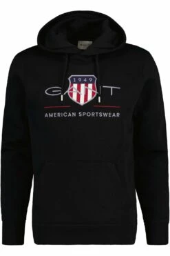 Gant Reg Archive Shield - Hoodie - Black