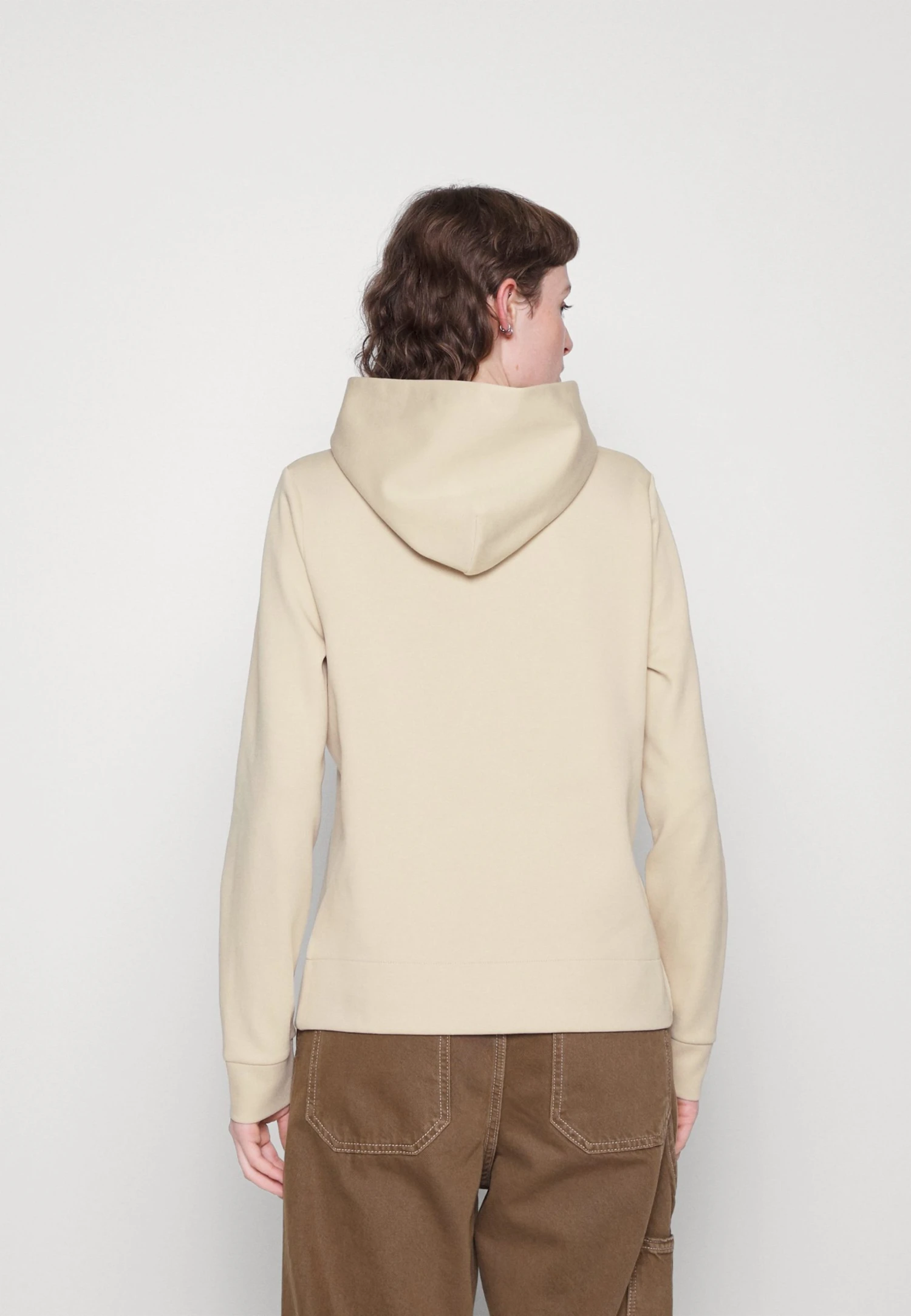 Calvin Klein Micro Logo Ess - Hoodie - White Clay 5 Calvin Klein Micro Logo Ess - Hoodie - White Clay - Bilde 3