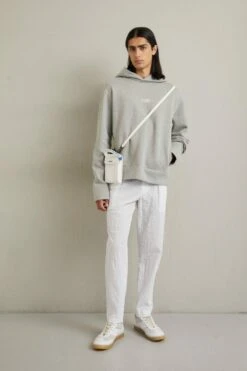 MM6 Maison Margiela Unisex - Hoodie - Grey Melange -Gant shop 85e83e5329954e54ac8bd4d8e674ce0d scaled