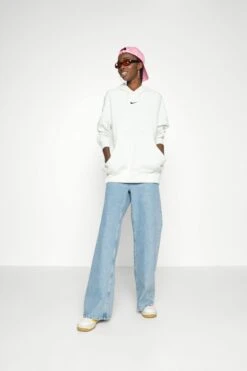 Nike Sportswear Hoodie- Hoodie - Sail/Black -Gant shop 8606c3fe67584961919be77c0437b017 scaled