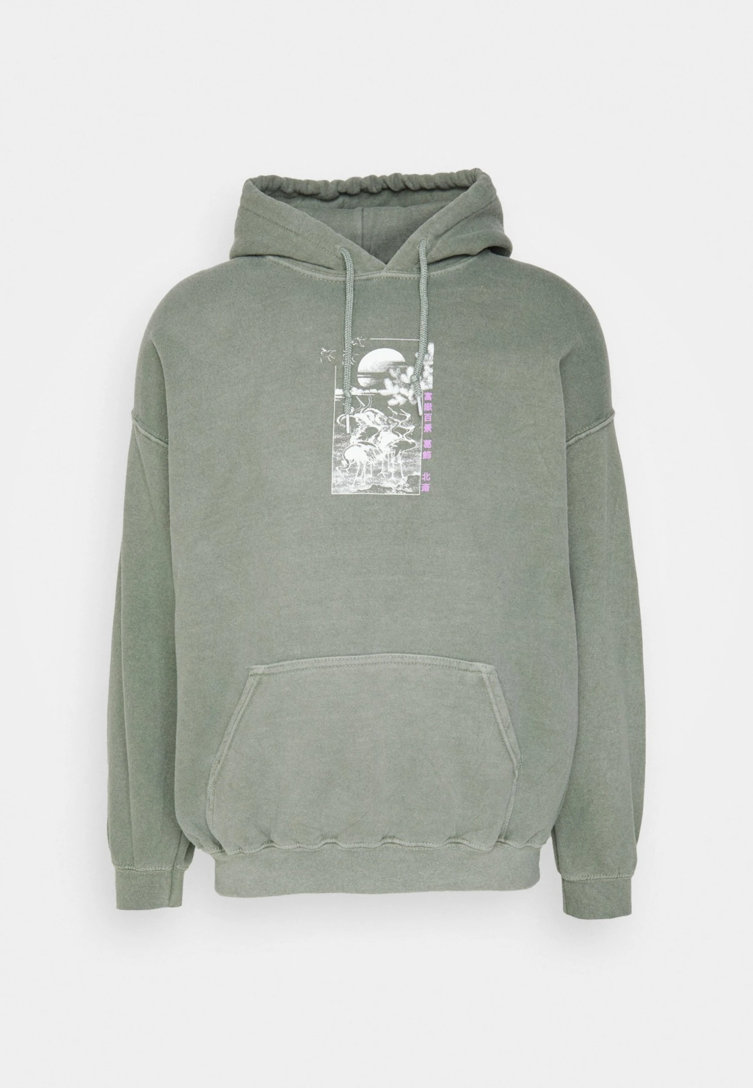 BDG Urban Outfitters Bdg Sketch Hokusai - Hoodie - Khaki 6 BDG Urban Outfitters Bdg Sketch Hokusai - Hoodie - Khaki - Bilde 4