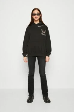 Alternative view of Pegador Tranas Oversized Hoodie - Sweatshirt - Washed Black