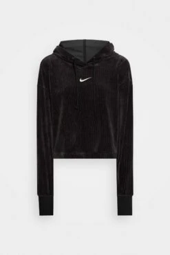 Nike Sportswear WVlr Mod Crop Po - Hoodie - Black/Sail -Gant shop 8797872051ca4759afdaaec2384a254e scaled