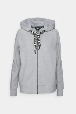 DKNY Two Tone Logo Zip Hoodie - Sweatjakke - Pearl Grey Heather -Gant shop 87aae68a9ef3439ab2643550a4897a2e scaled