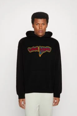 Low Lights Studios Thermal Hoodie Unisex - Sweatshirt - Black