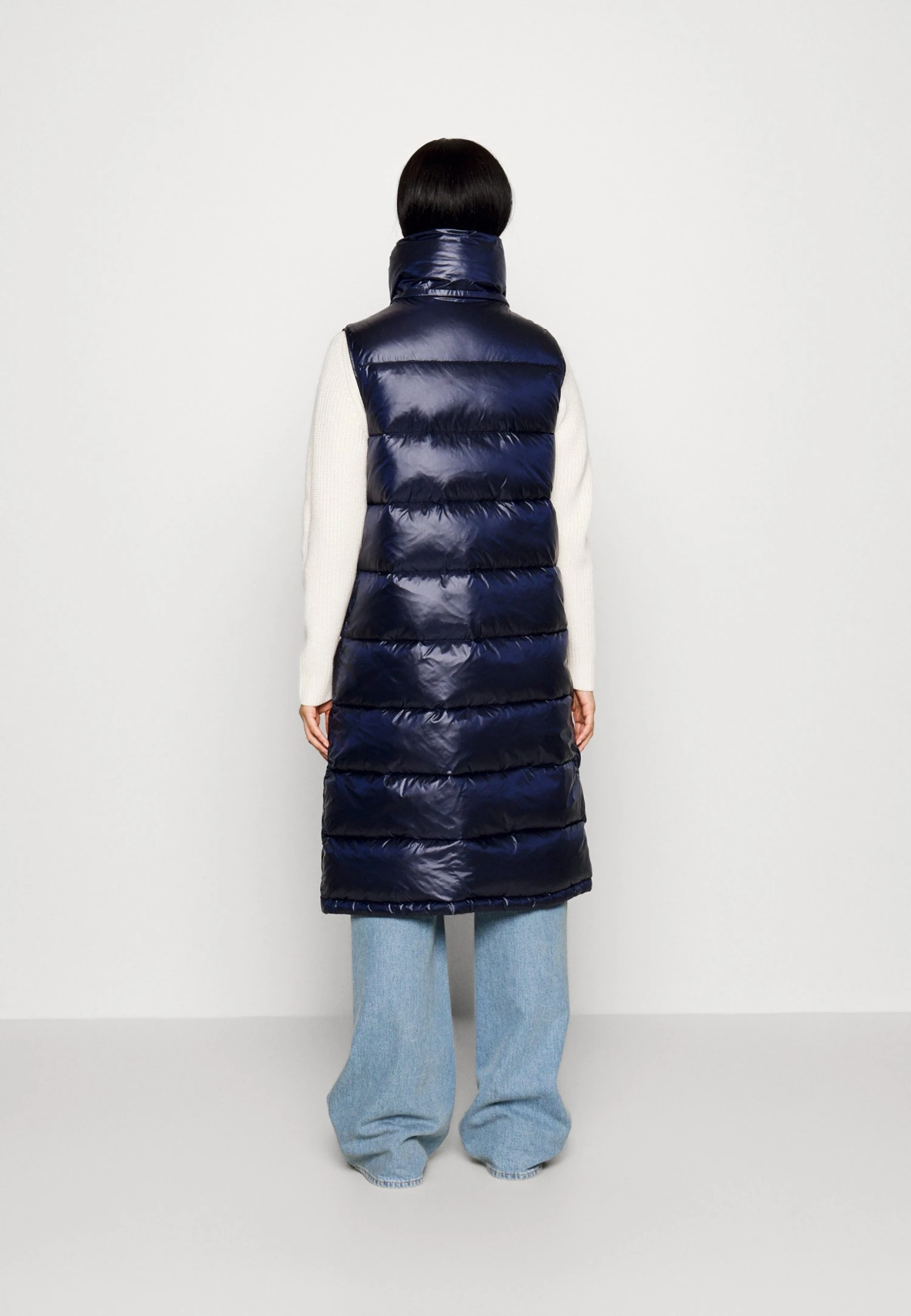 Blauer Fashion Long Detachable Hoodie - Vest - Blue 5 Blauer Fashion Long Detachable Hoodie - Vest - Blue - Bilde 3