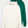 YOURTURN 2 Pack Unisex - Hoodie - Off-White/Green -Gant shop 88c4925cfb884ab0a7f41afb477aea1a