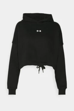 NEBBIA Loose Fit Crop Hoodie Iconic - Hoodie - Black -Gant shop 8ad5d7862b884094818680a9e3c628fd scaled