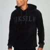 SikSilk Applique - Hoodie - Black -Gant shop 8af2537149db4e64afe124634086fca2