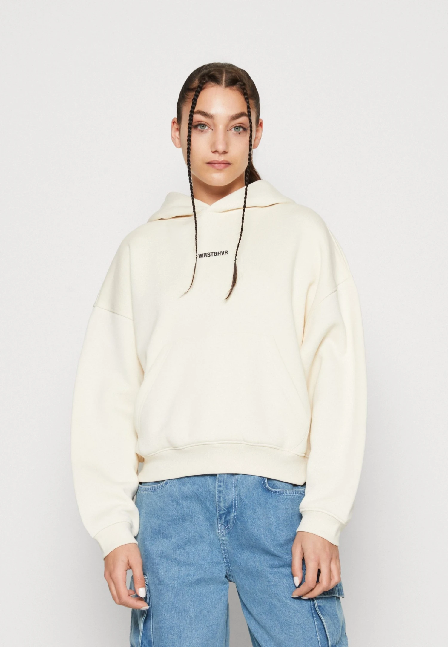 WRSTBHVR Dara Hoodie Exclusive Women - Sweatshirt - Ecru 3 WRSTBHVR Dara Hoodie Exclusive Women - Sweatshirt - Ecru