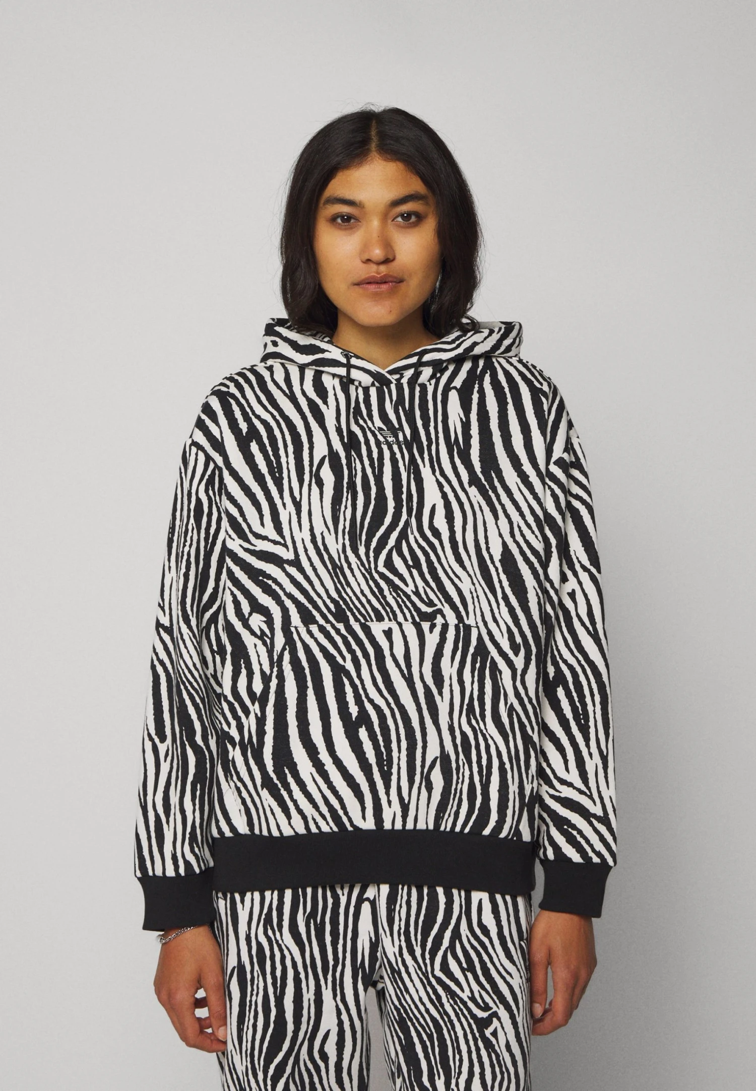 Adidas Originals Hoodie - Sweatshirt - Cloud White/Black 5 Adidas Originals Hoodie - Sweatshirt - Cloud White/Black - Bilde 3