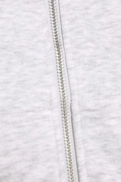 WEEKDAY Standard Zip Hoodie - Sweatjakke - Light Grey Melange -Gant shop 8d53ddd493ed44ec880edbc4327596ac scaled