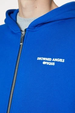 Pequs Drowned Angels Logo Zip Hoodie Unisex - Sweatjakke - Blue -Gant shop 8ddaf51093cf4eb29b2f414f0e299107 scaled