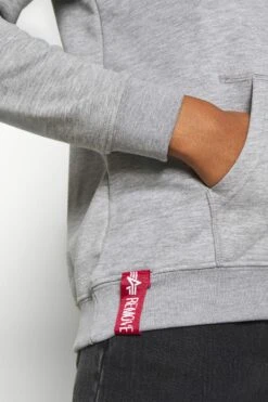 Alpha Industries New Basic Hoody - Hoodie - Grey Heather -Gant shop 8e987db722604d73bcd1e582767a9140 scaled