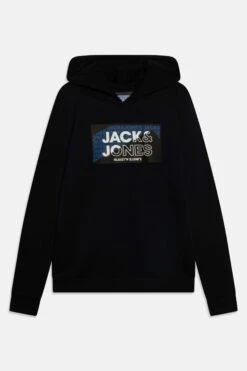 Jack & Jones Junior Jcologan- Hoodie - Navy Blazer