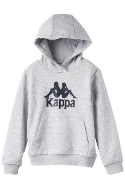 Kappa Hoodie - Grey Melange