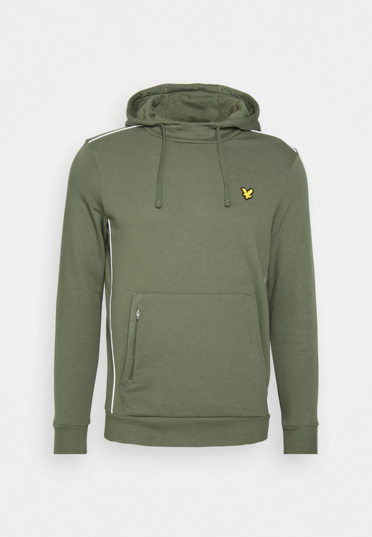 Lyle & Scott Hoodie With Contrast Piping - Hoodie - Cactus Green 8 Lyle & Scott Hoodie With Contrast Piping - Hoodie - Cactus Green - Bilde 6