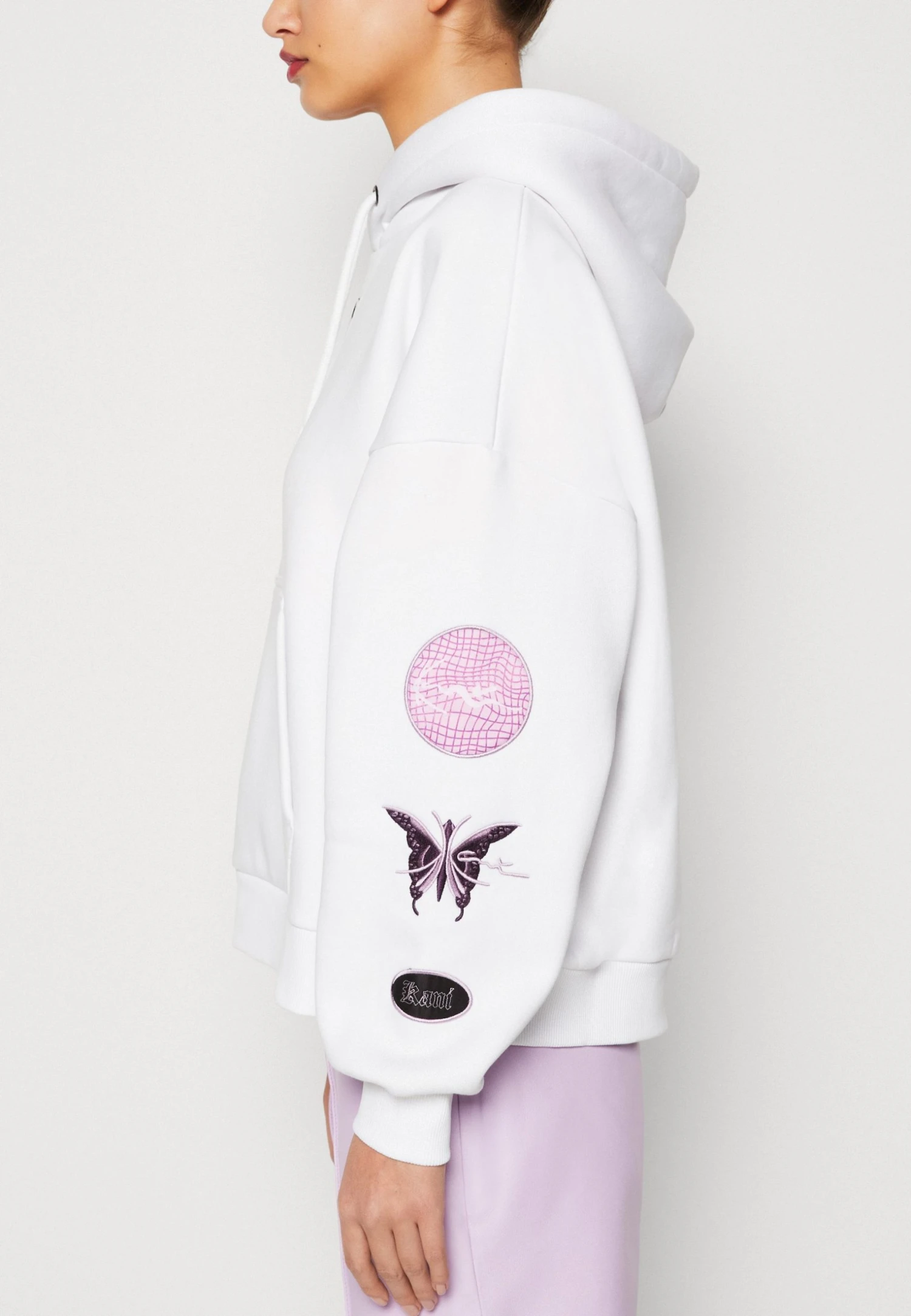 Karl Kani Small Retro Hoodie - Sweatshirt - White 8 Karl Kani Small Retro Hoodie - Sweatshirt - White - Bilde 6