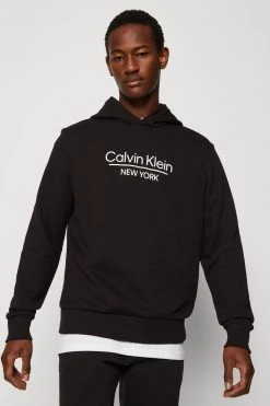 Calvin Klein New York Logo Hoodie - Hoodie - Black -Gant shop 9161f3689bf14721b2cc5fbd6d169cd3 scaled