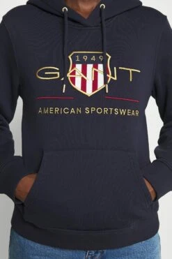 Gant Archive Shield Hoodie - Hoodie - Evening Blue -Gant shop 91f08f9391b74b9f93b81303989a00ee scaled