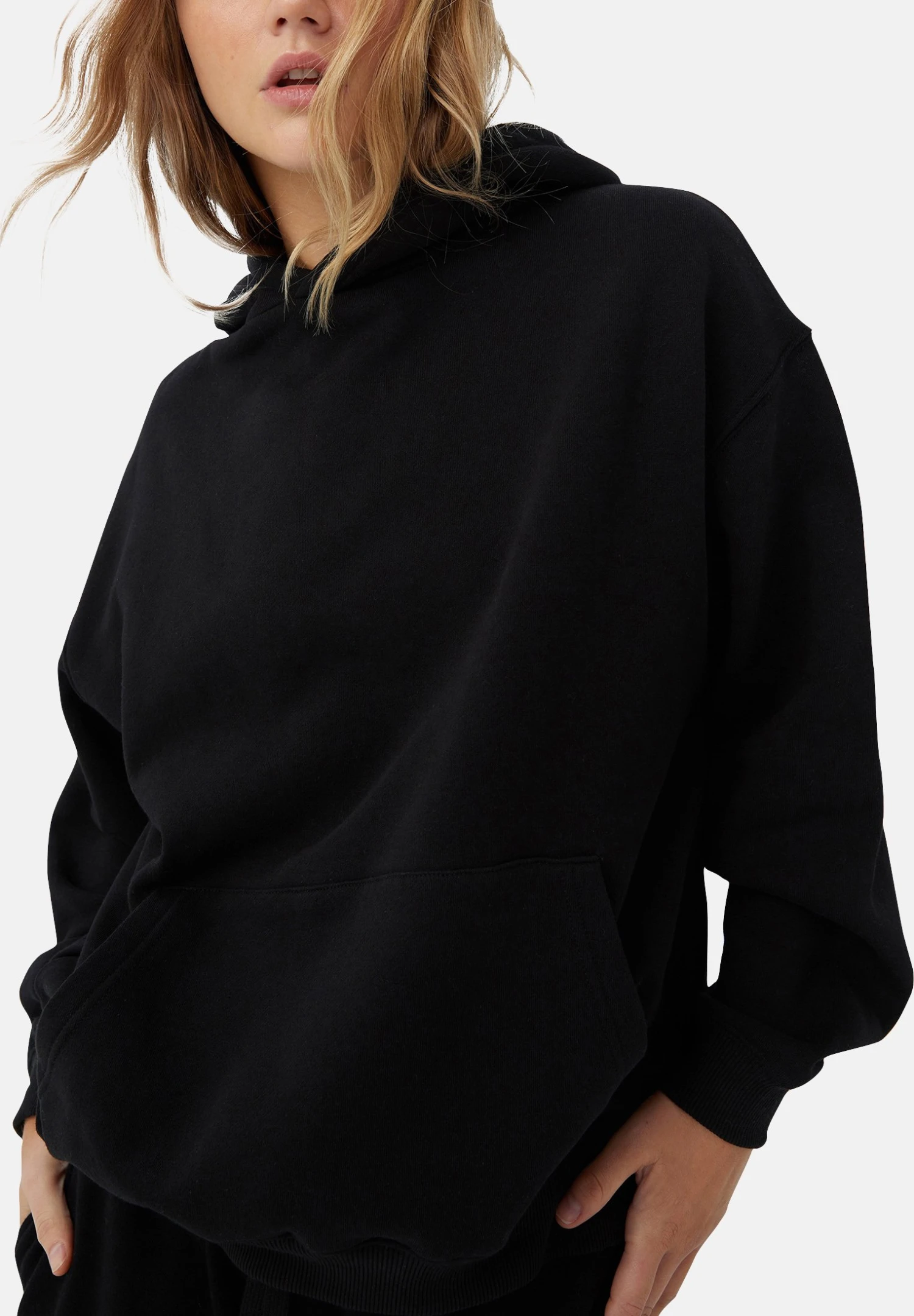 COTTON ON Classic Hoodie - Hoodie - Black 6 COTTON ON Classic Hoodie - Hoodie - Black - Bilde 4