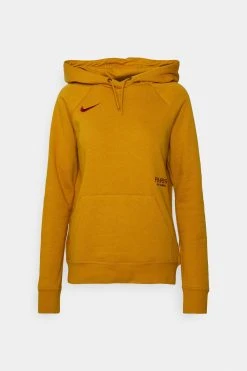 Nike Performance Paris Germain Essential Hoodie - Klubbklær - Gold Suede/Team Red -Gant shop 922a0943adab44e69588cf7963d8ee59 scaled