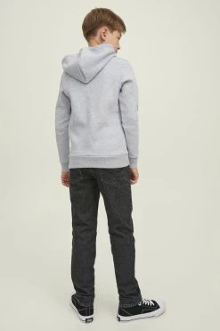 Jack & Jones Junior Elogo- Hoodie - Light Grey Melange -Gant shop 934e966c3d4749cdb189318f064d5a5a scaled
