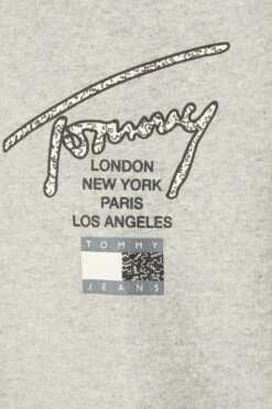 Tommy Jeans Hoodie Unisex - Sweatshirt - Silver Grey -Gant shop 9427e2305e0443abbeb38169b685d920 scaled