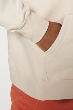 Nike Sportswear Club - Hoodie - Sanddrift/White -Gant shop 942a5cfe096a41fda8032c7b9dbf5470 scaled