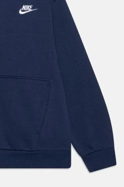 Nike Sportswear Club Unisex - Hoodie - Midnight Navy/White -Gant shop 94534a0ea5834a09914a2353e36ccfeb scaled