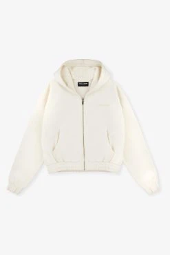 Pegador Valinda Zip Hoodie - Sweatjakke - Vintage Washed Unbleached Gum -Gant shop 9464167f814e43178e70fdae023b0e5e scaled