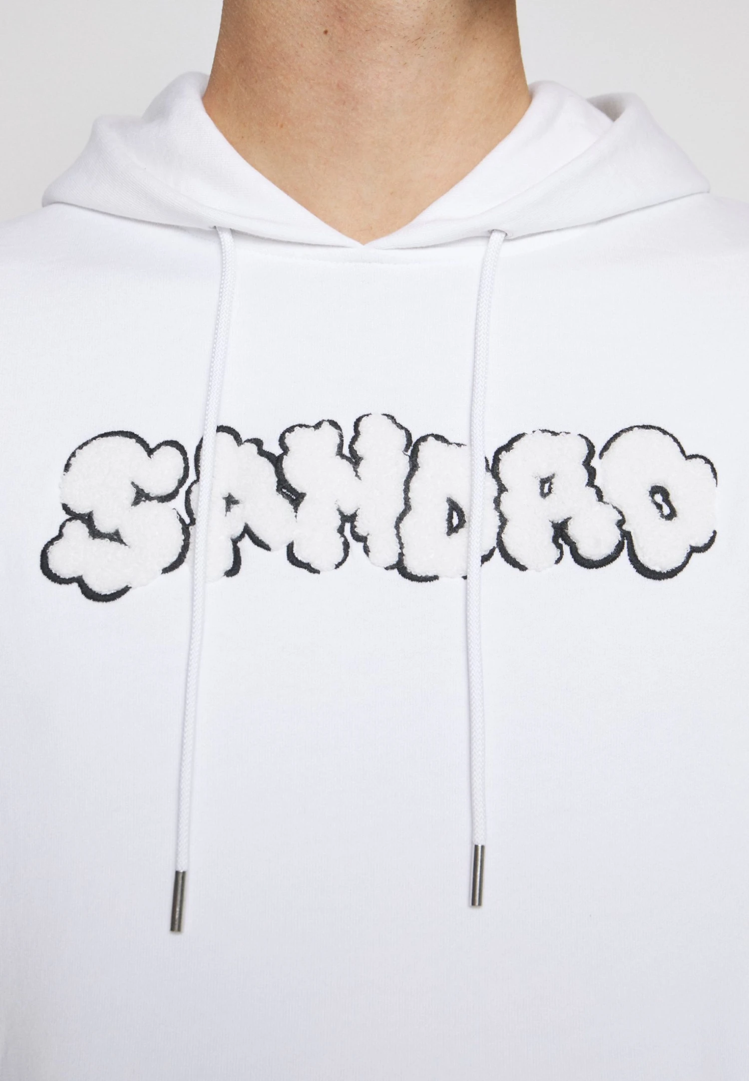 Sandro Cloud Hoodie - Sweatshirt - Blanc 10 Sandro Cloud Hoodie - Sweatshirt - Blanc - Bilde 8