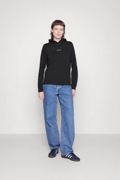Alternative view of Calvin Klein Micro Logo Ess - Hoodie - Black