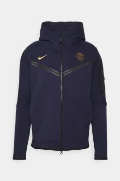 Nike Performance Paris St Germain Tech Hoodie - Sweatjakke - Blackened Blue/Gold Suede -Gant shop 95a3262a7f5a4dba946433a60b547add scaled