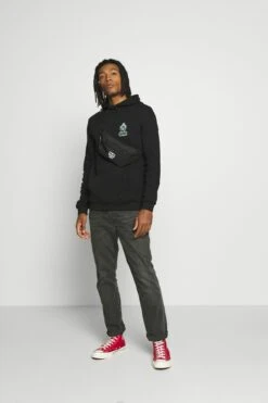Alternative view of YOURTURN Hoodie - Black