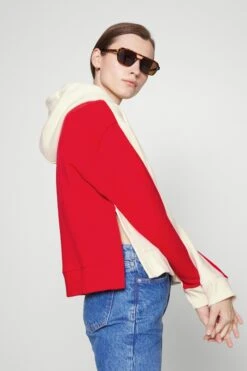 Gant Color Block Hoodie - Sweatshirt - Buttercream -Gant shop 97443bc269b34309992991e1d901516f scaled