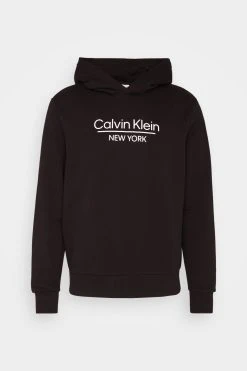 Calvin Klein New York Logo Hoodie - Hoodie - Black -Gant shop 97bbeb57858045e196ba111db676ae6d scaled