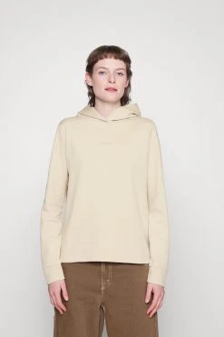 Calvin Klein Micro Logo Ess - Hoodie - White Clay