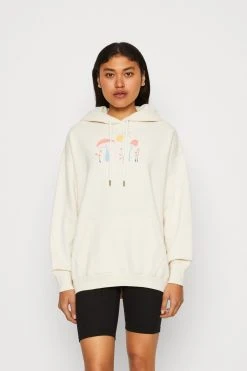 American Eagle Oversized Hoodie - Hoodie - Cream