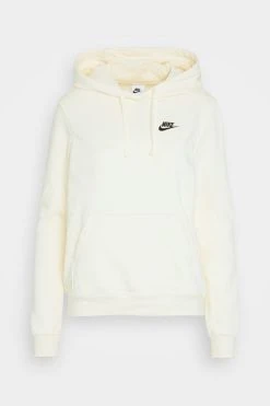 Nike Sportswear W Club Flc Std Po - Hoodie - Coconut Milk/Black -Gant shop 9c051babfaf94c08a959e6569aa5b2a6 scaled