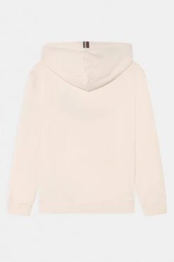 Tommy Hilfiger Crest Hoodie - Hoodie - Ancient White -Gant shop 9c32929b77804d71bf09f814c3abc09a scaled