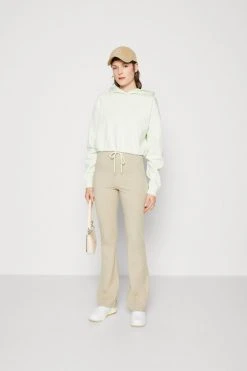 Alternative view of Calvin Klein Jeans Embossed Monologo Hoodie - Sweatshirt - Canary Green