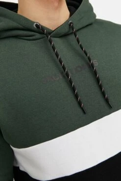 Jack & Jones Jjereid Blocking Hood - Hoodie - Mountain View -Gant shop 9d6a0312e57c487a93c0c01c231c4c97