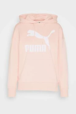 Puma Classics Logo Hoodie - Sweatshirt - Rose Dust -Gant shop 9d6eafb5ab934e289cf2246e6aae10fa scaled