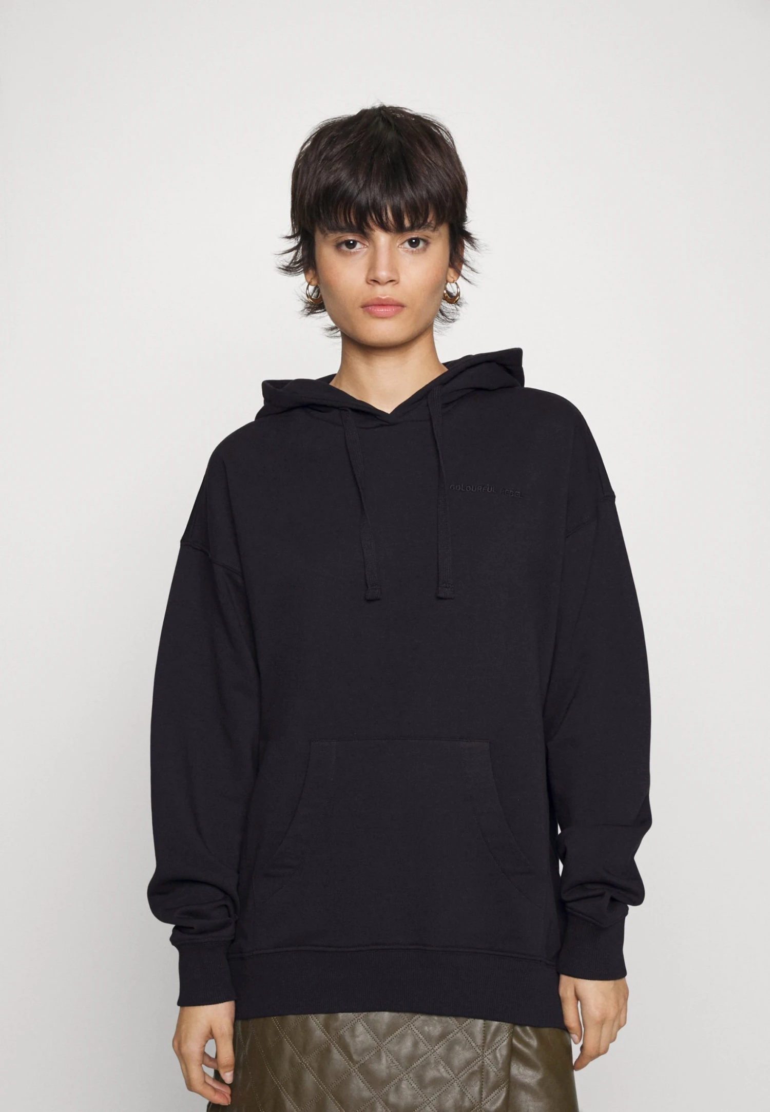 COLOURFUL REBEL Moon Oversized Hoodie - Sweatshirt - Black 5 COLOURFUL REBEL Moon Oversized Hoodie - Sweatshirt - Black - Bilde 3