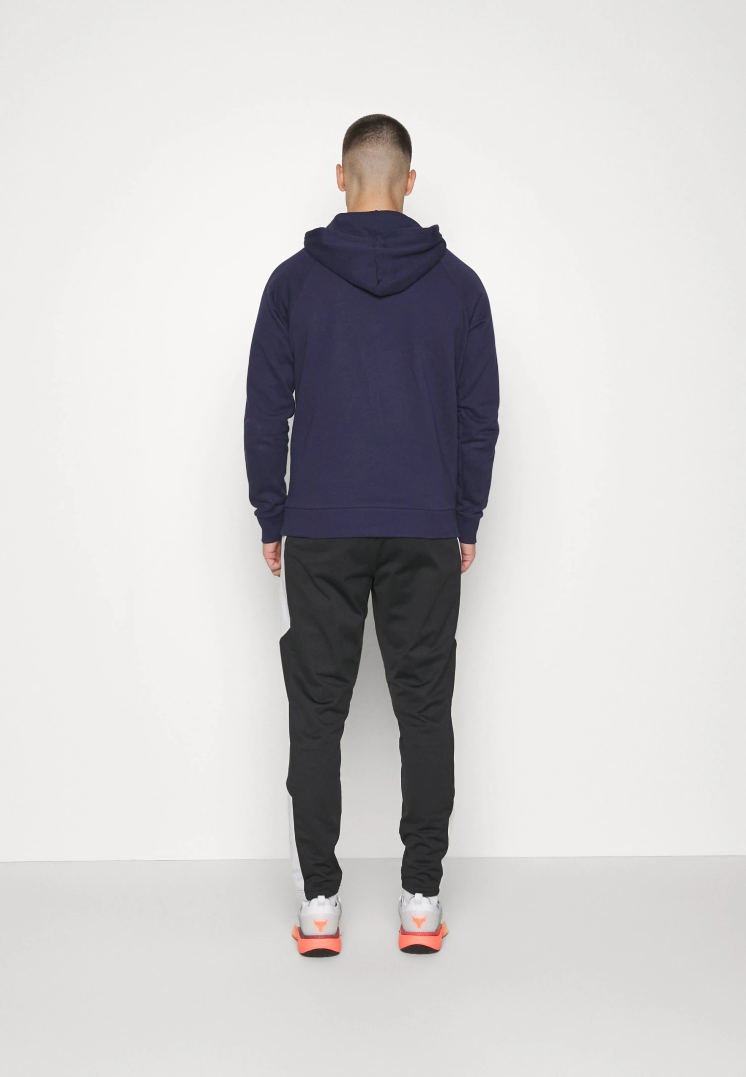 Under Armour Rival Hoodie - Hoodie - Midnight Navy/White 6 Under Armour Rival Hoodie - Hoodie - Midnight Navy/White - Bilde 4