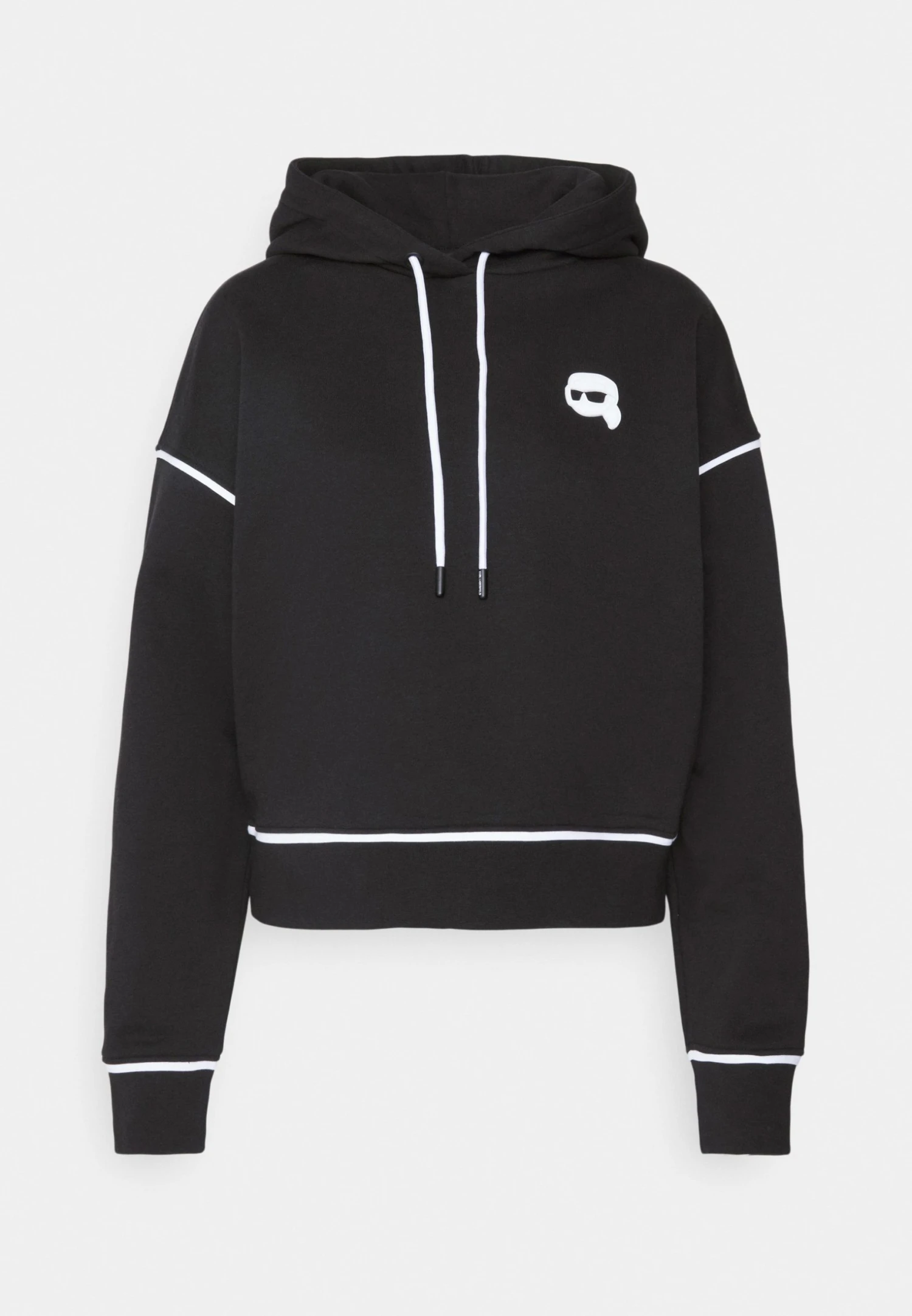 KARL LAGERFELD Ikonik Hoodie - Sweatshirt - Black 8 KARL LAGERFELD Ikonik Hoodie - Sweatshirt - Black - Bilde 6