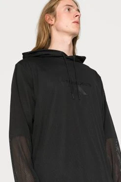 Calvin Klein Jeans Monologo Doublelayer Hoodie Unisex - Topper Langermet - Black -Gant shop a0d187d65fc44577842ba96270da8750 scaled
