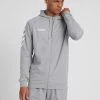 Hummel Zip Hoodie - Sweatjakke - Grey Melange -Gant shop a0f16810db304c28bad0861cfd6f7f86